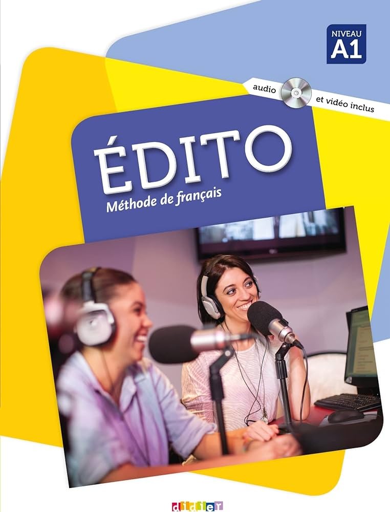 Méthode Edito éditions 2015-2018
