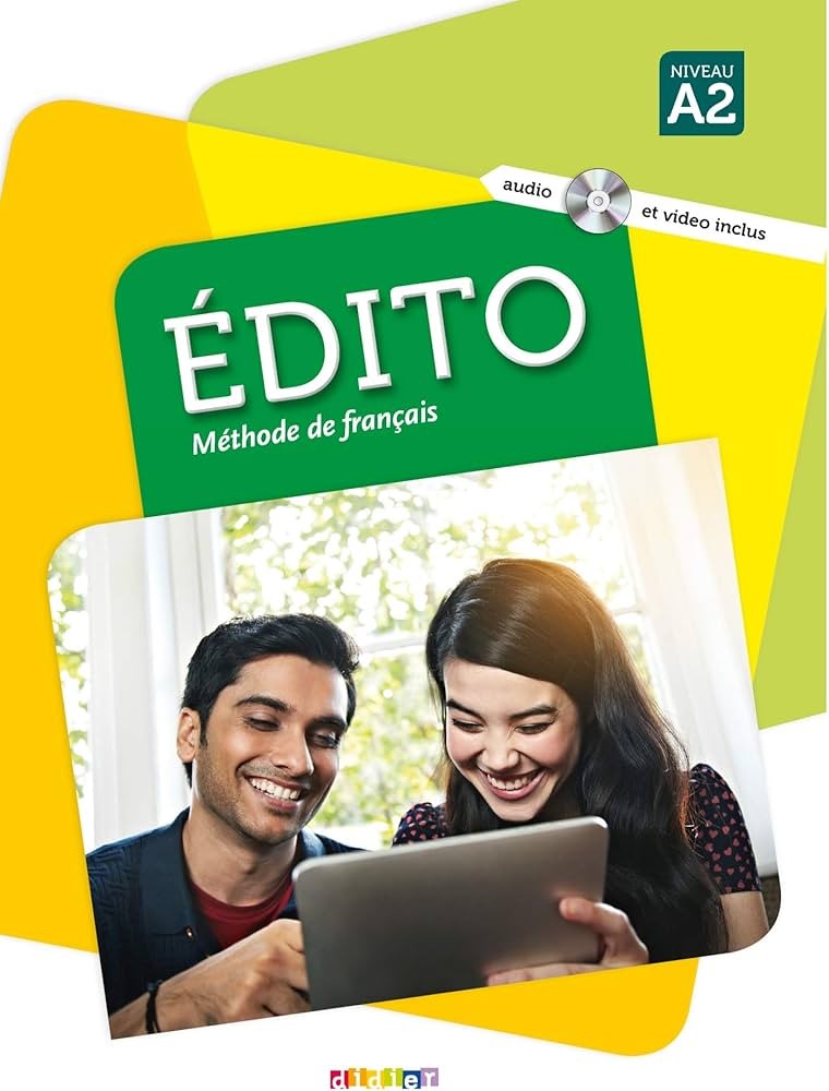 Méthode Edito éditions 2015-2018