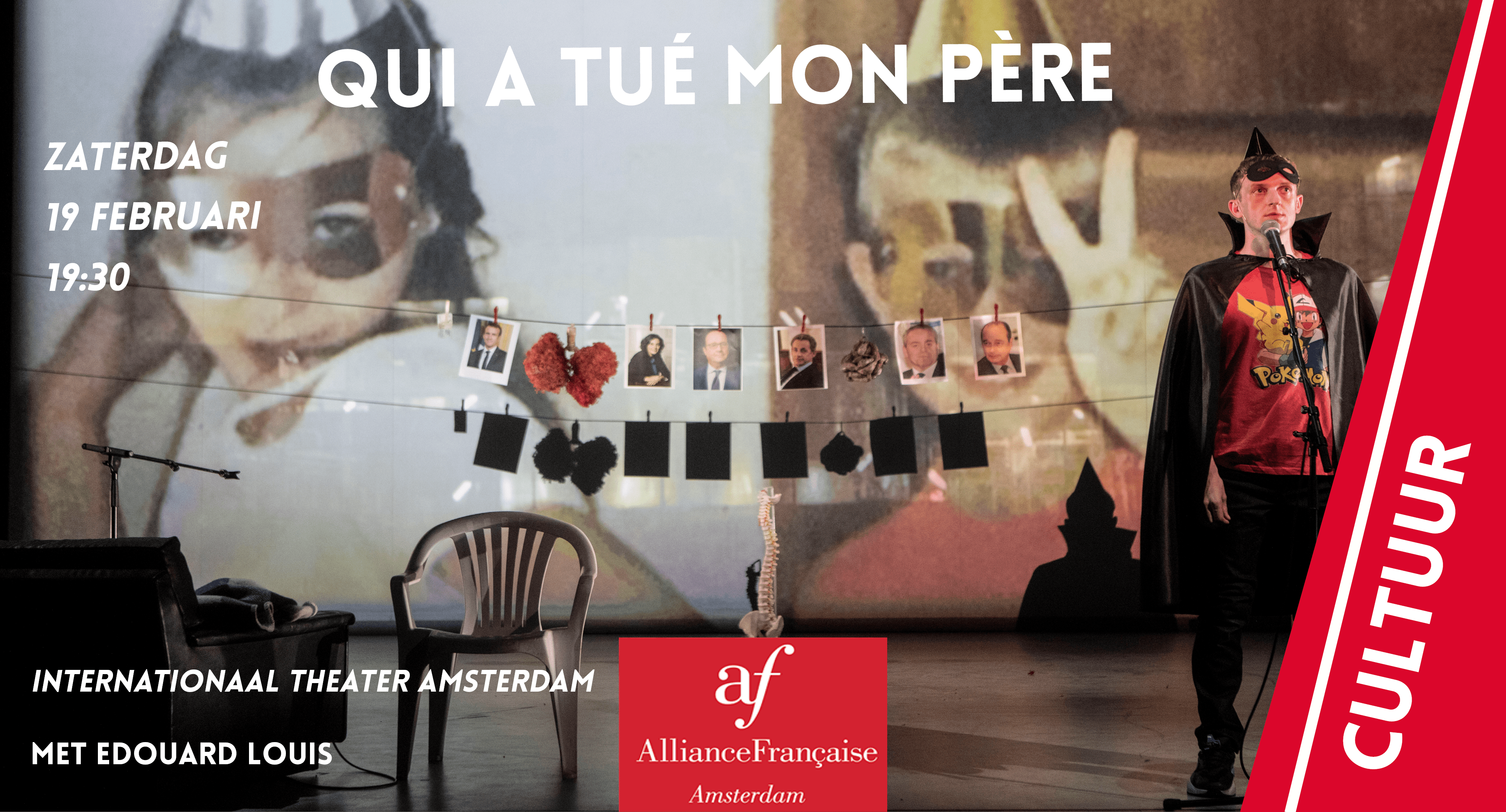 Qui a tué mon père - 1er rang - SOLD OUT